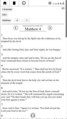 Holy Bible + Audio android App screenshot 0